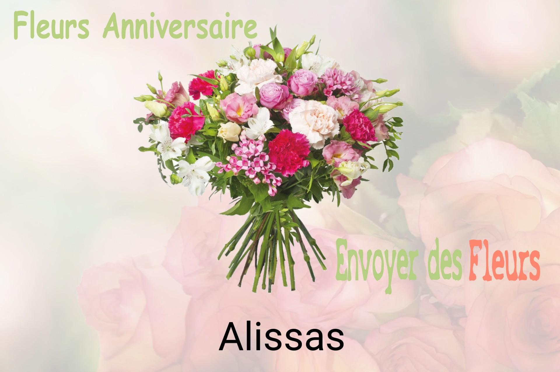 Bouquet de fleurs d’anniversaire livré à Alissas